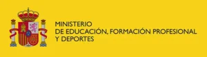 Logo Ministerio de Educación, Formación Profesional y Deportes